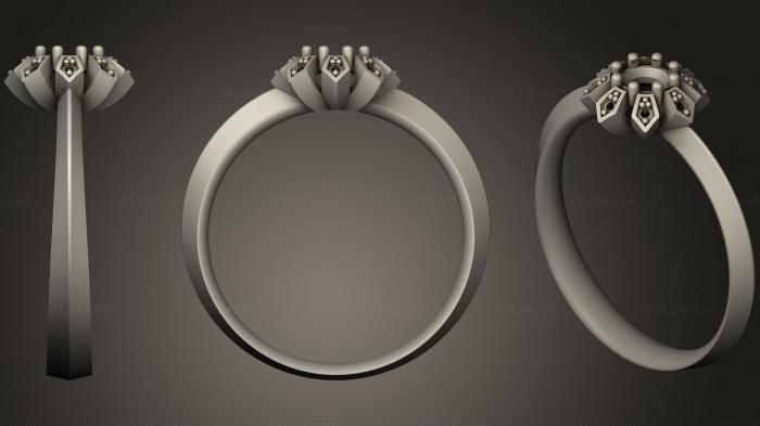 Jewelry rings (Ring 253, JVLRP_0735) 3D models for cnc